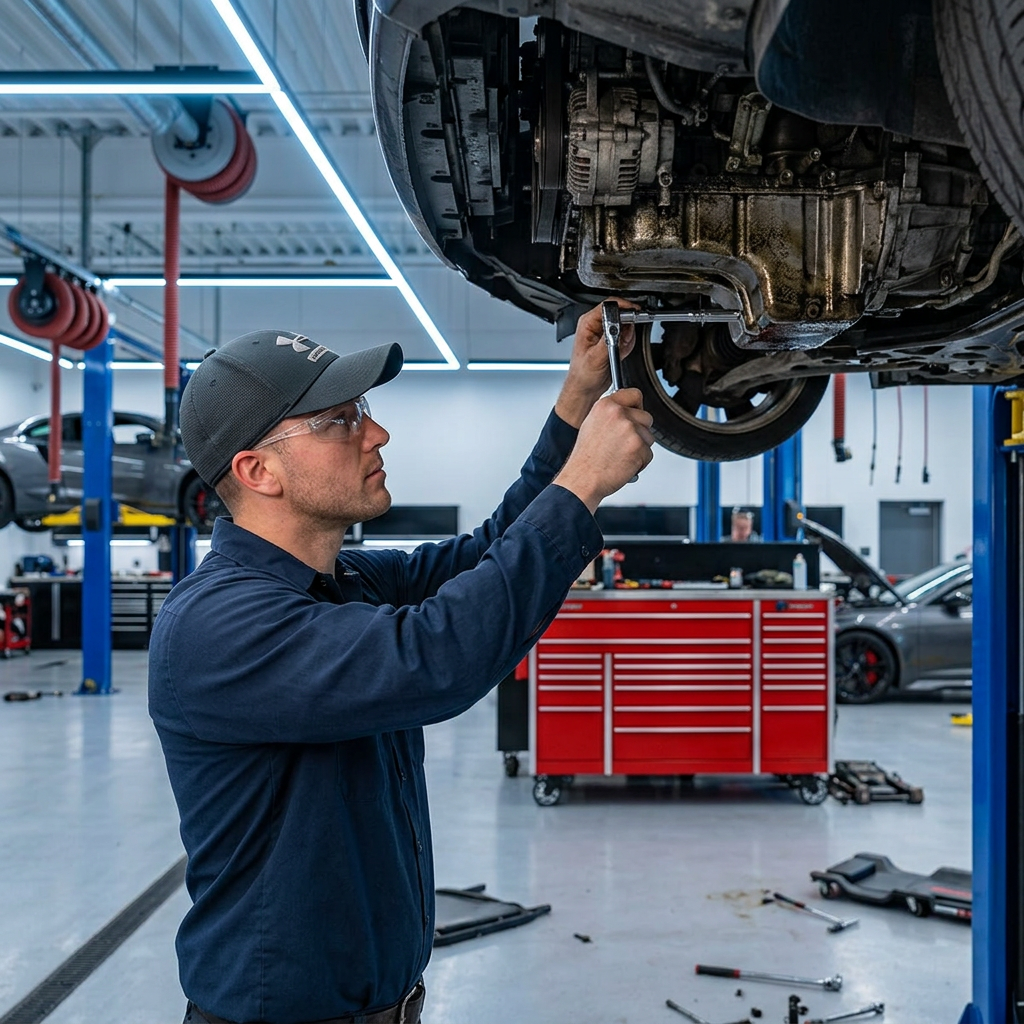 Automotive & Mechanical website concept — Precision Auto Works